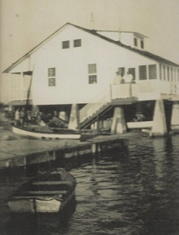 The original Key West Yacht Club circa 1940